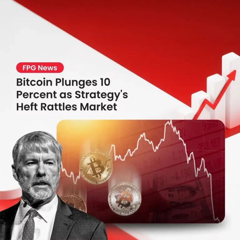 Bitcoin Plunges 10 Percent as Strategy's Heft Rattles Market